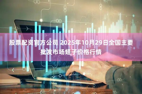 股票配资官方公司 2025年10月29日全国主要批发市场蛏子价格行情